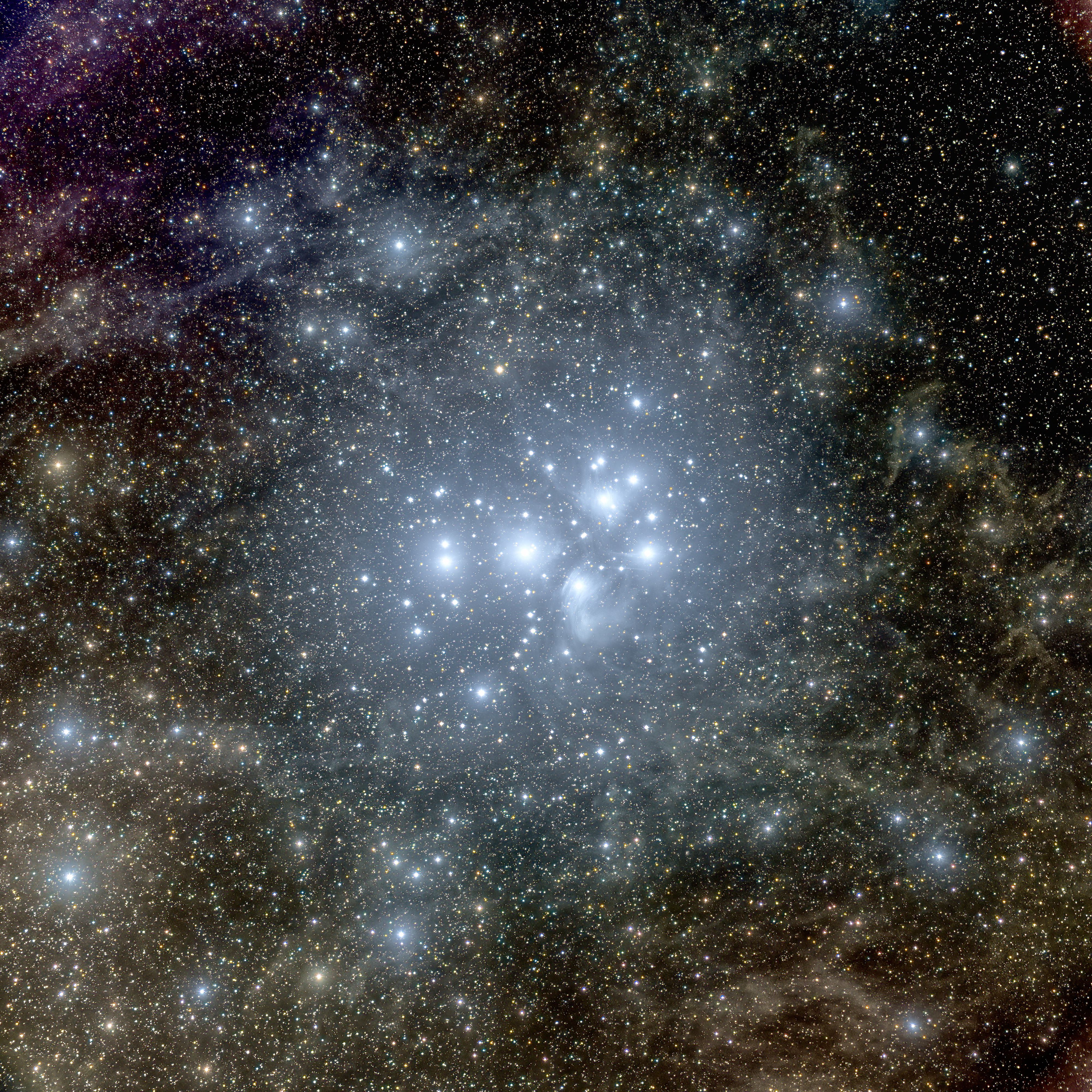 M45 Pleiades, IC353, 354, and DG20 | Telescope Live